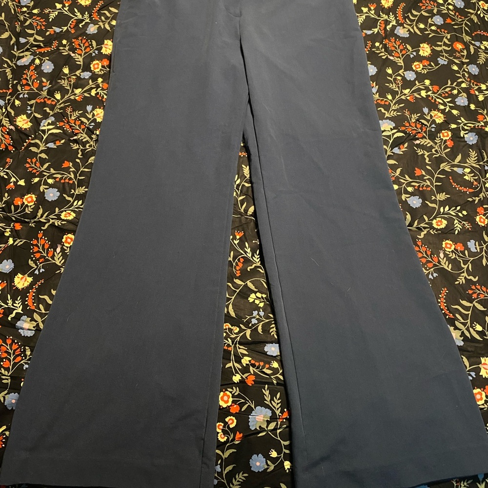 Worthington Navy Straight Leg Trousers